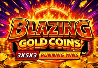 Blazing Gold Coins RUNNING WINS