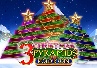 3 Christmas pyramids  hold and win